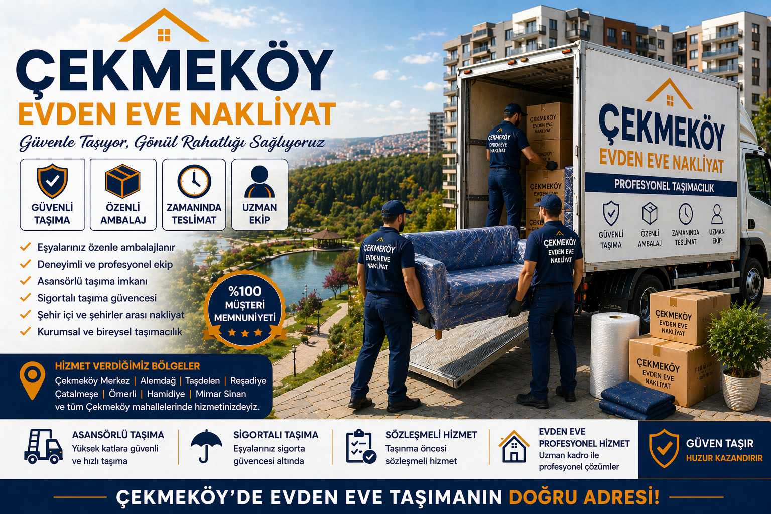 Çekmeköy Evden Eve Nakliyat
