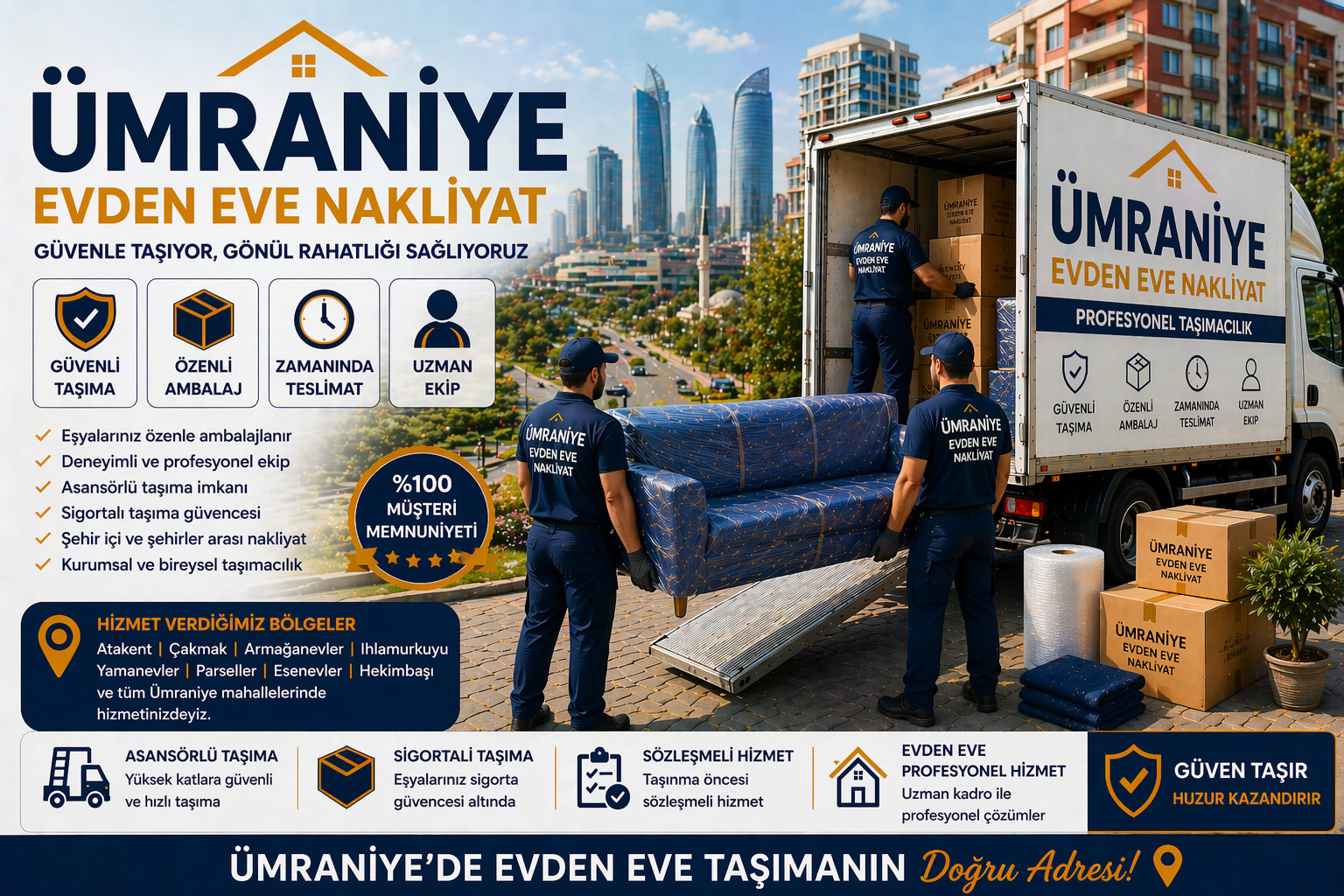 Ümraniye Evden Eve Nakliyat
